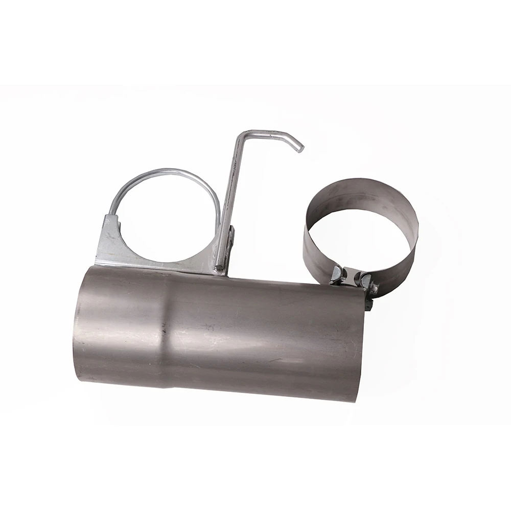 5 Inch SS409 2015.5-16 6.6 LML GMC Chevy Duramax Diesel Exhaust System Dpf Delete Pipe, Aluminized