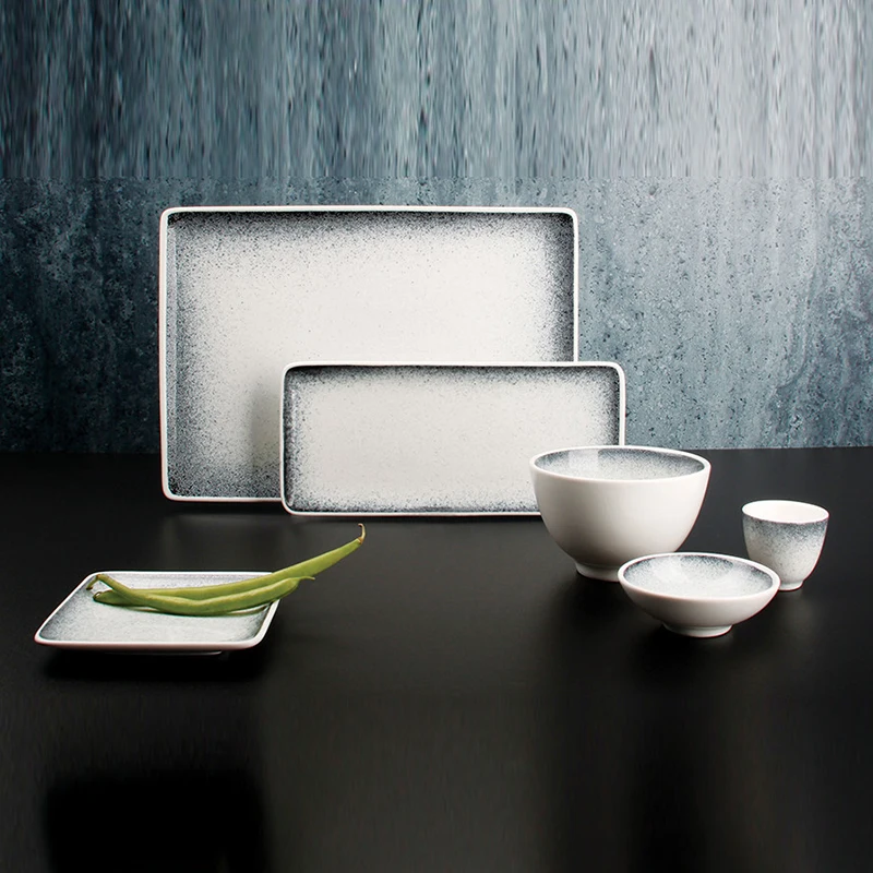 Japanese Style Vintage Design White High Quality Porcelain Buy Bulk Kitchen Dinnerware Bowl Dishes Sets