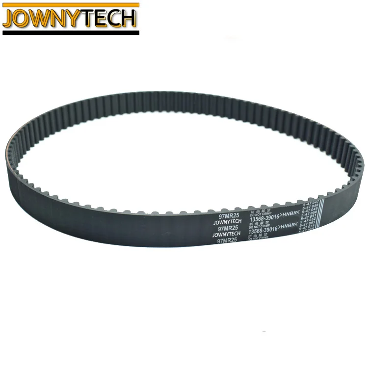 CR rubber timing belt for TOYOTA HILUX 13568-09130 synchronous belt 97MR25 auto transmission belt for TOYOTA HIACE