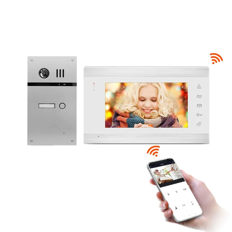 Joytimer tuya video interphone system for home security villa video ip doorbell vdp to work with Smart phone