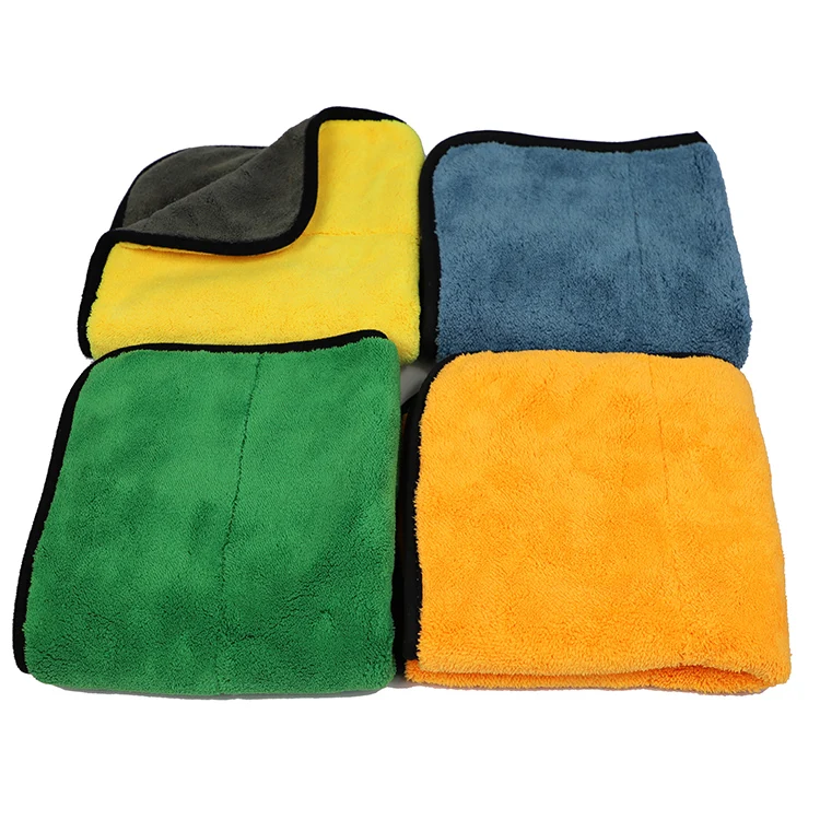 500-800gsm thick Coral fleece microfiber car wash cloth towel for microfiber  cleaning towel for car