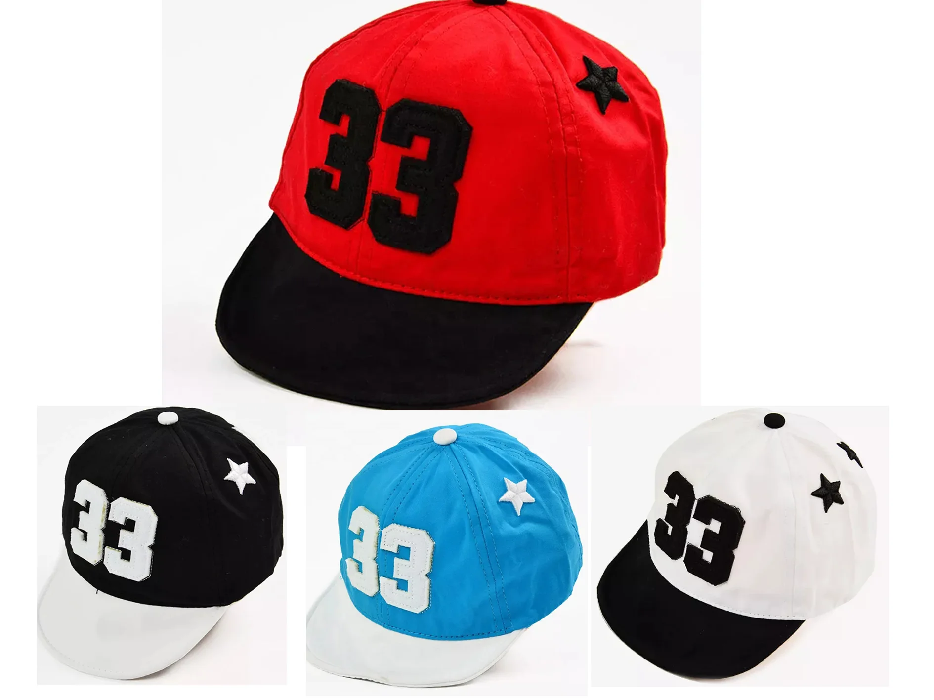 Fashion Popular Customize logo patch 100% cotton Sport Breathable Outdoor 6 panels Dad Unstructured Caps Hats for Kids children