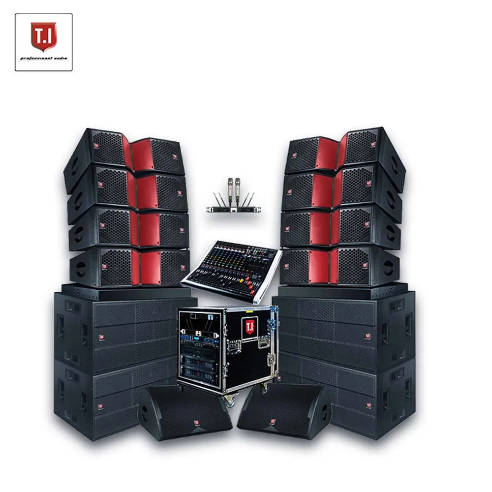 PA Systems Passive Speaker with DSP and Sound Back for Discos Public Address System