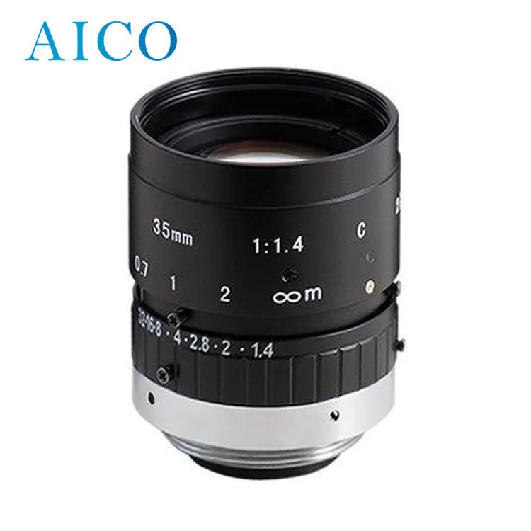 Объектив видеонаблюдения 35 мм, 2/3 дюйма, Fno 1,4 F1.4, 2 Мп, 35 мм