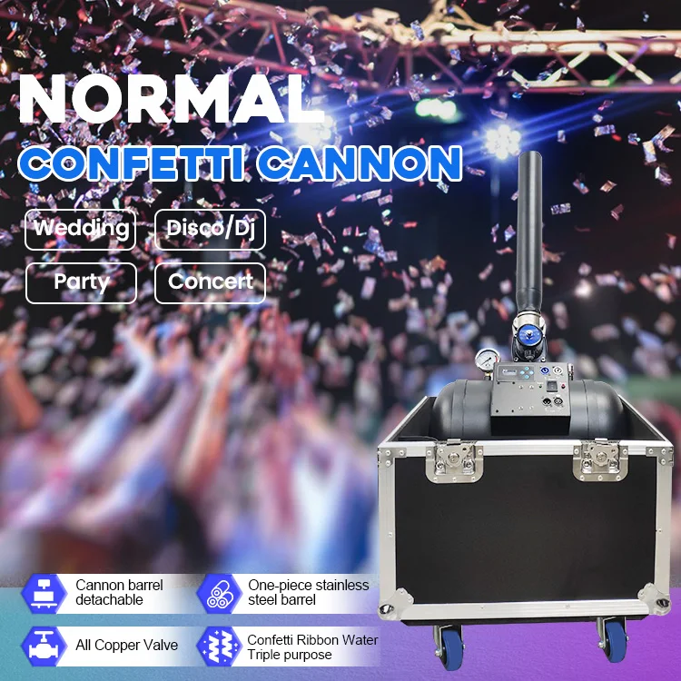 Super stage effect floating streamer rose petal wedding electric confetti tube electric confetti gun