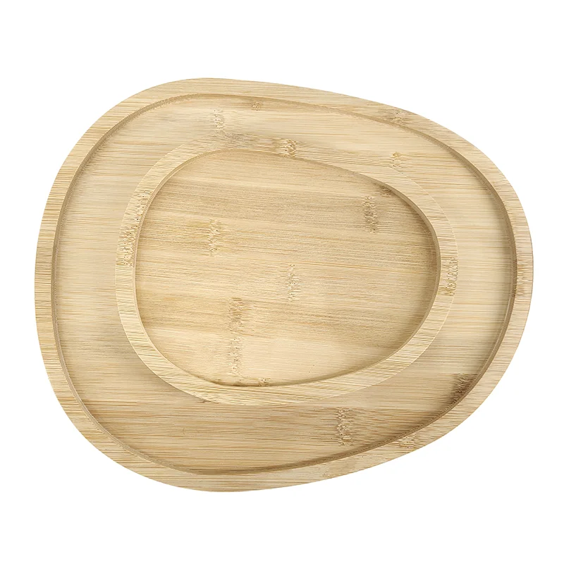 Wholesale Eco-friendly Kitchen Accessories Logo Custom Rectangular bamboo serving trays