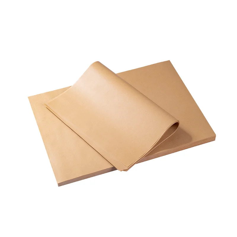 Food grade waxed paper oil proof custom logo printed grease proof food wrapping wax paper