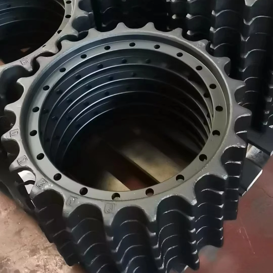 Bulldozer Roller Chain Sprocket  Drive Sprocket for Rubber Track Undercarriage Parts Excavator Sprocket