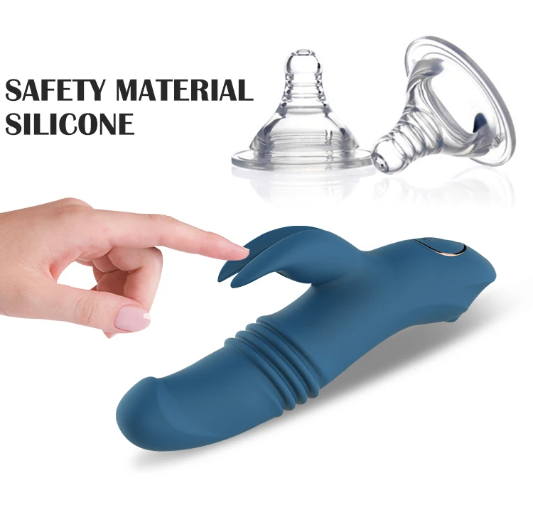 Silicone G-spot Powerful Sucking Vibrations Waterproof Stimulation Clitors Wand Massager  Vibrator for Women