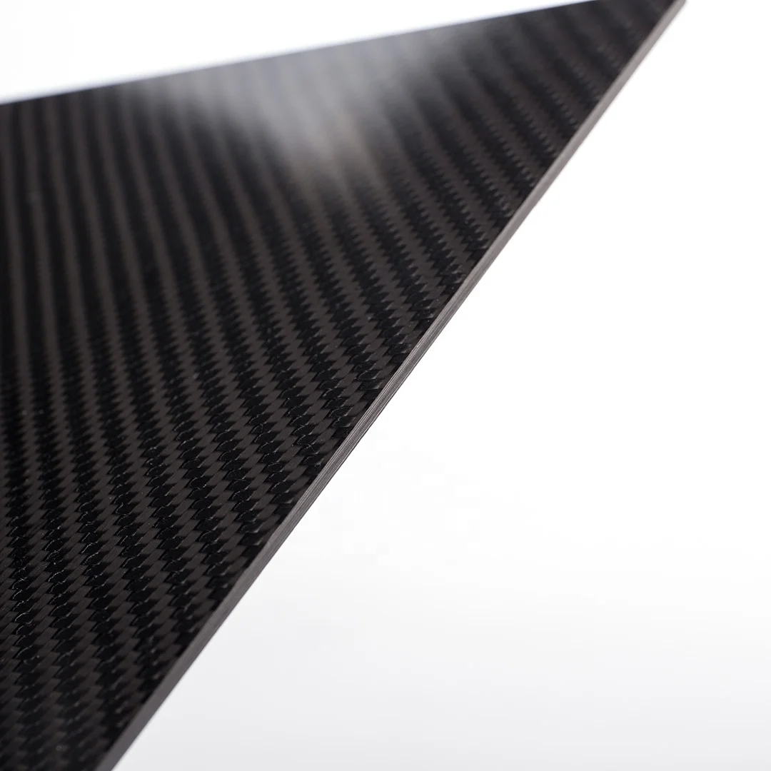 China factory Carbon Fiber laminated board 5mm matte
