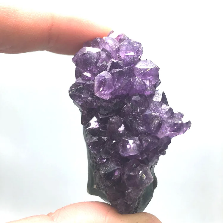 HY Cheap Factory Price 50g amethyst cluster healing crystals set