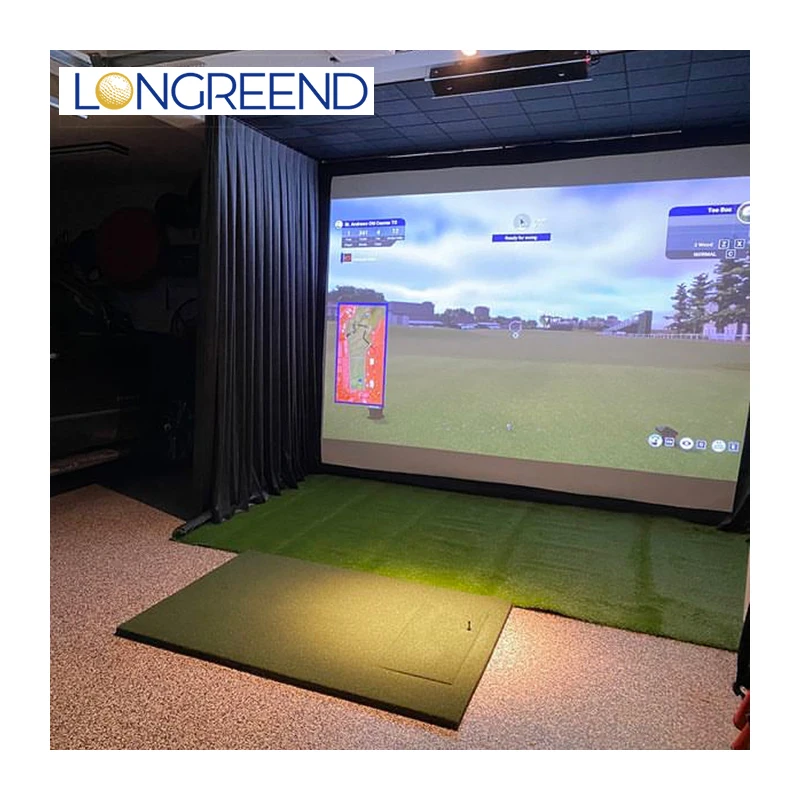 LONGREEND Virtual Greens Golf Experience - Bring the Course Home