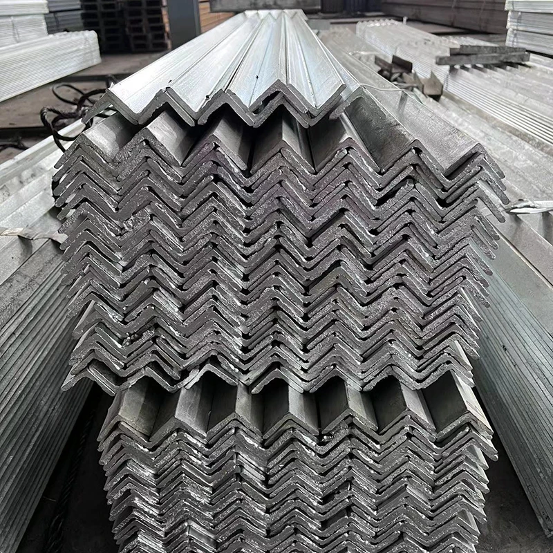 Hot Rolled ASTM Q235 Q345 Ss400 30mm 50mm 100mm Angle Bar Galvanized Carbon L Shape Angle Steel Bar