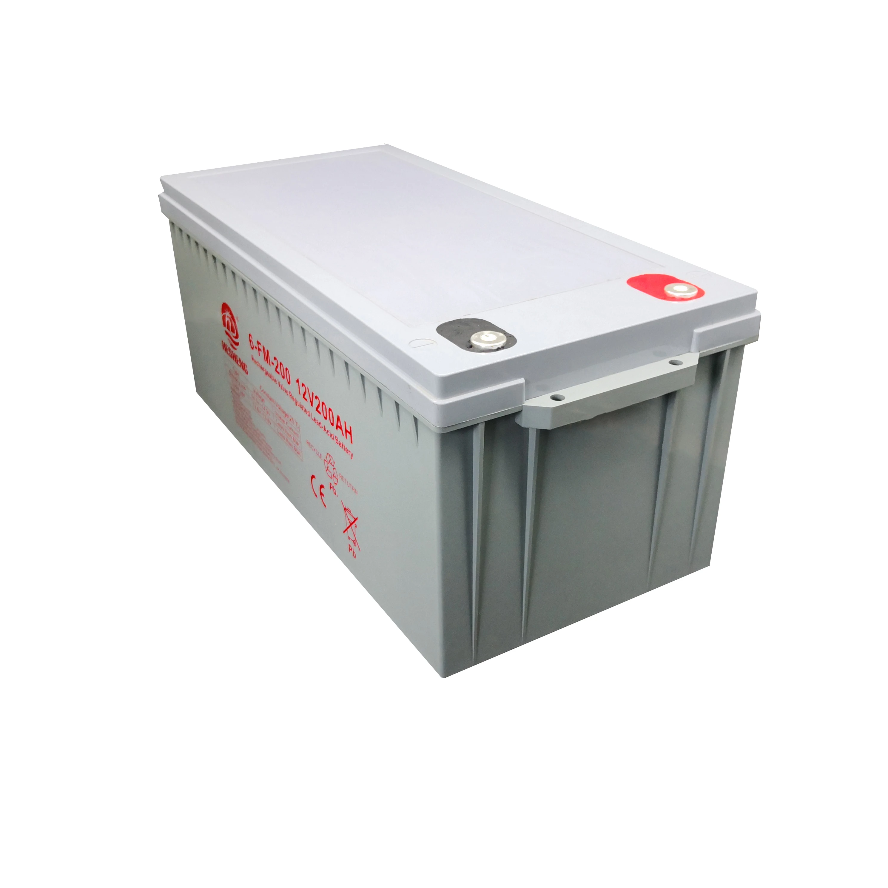 Hot Sale Factory Price Long life gel maintenance UPS 12V 200AH Solar Battery Prices