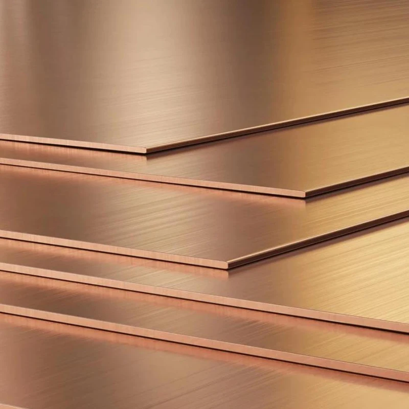 Supplier Best Price C14500 Tellurium  Sheet for Sale Copper Cathode Pure Copper Sheet Copper Plate