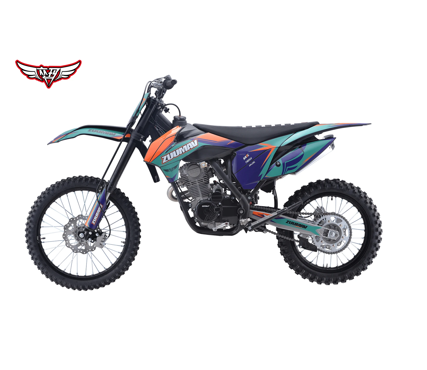 Factory-direct sales Zuumav Motorcycles 250cc 4-stroke Off Road Dirt Bike Air cooled
