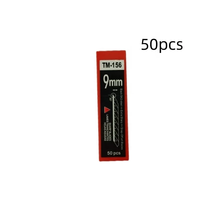 30 Degree Extra Sharp Snap off Blade SK2 Black Steel Utility knife Blade Spare Blade