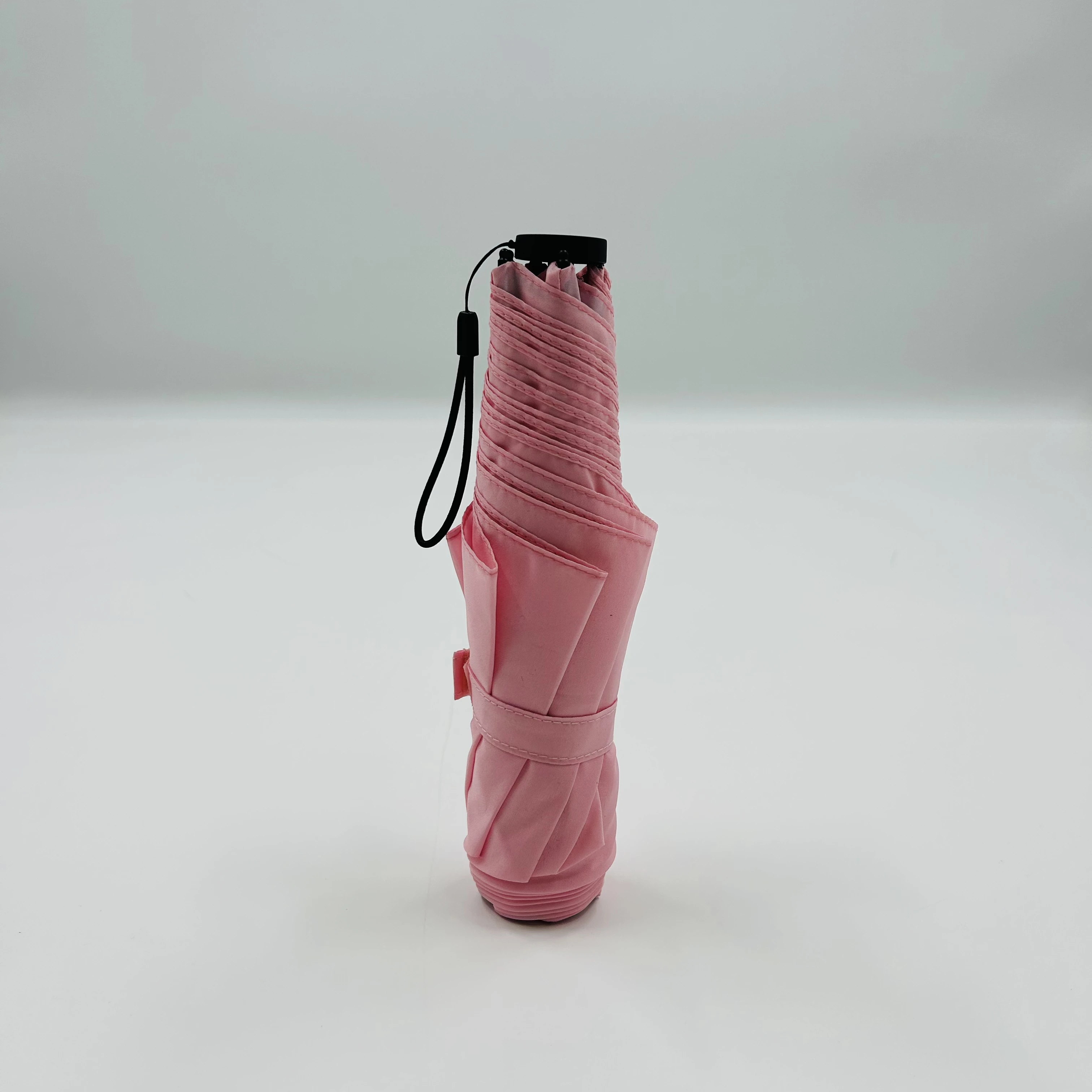 Lightweight Foldable Mini Sun and Beach Umbrella for Women Pocket Size Windproof and Sunscreen Features for Beach Use