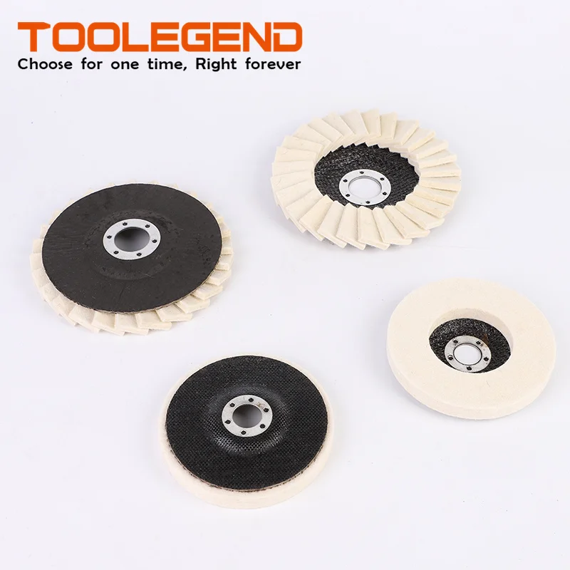 Wool Polishing Wheel Angle Grinder Buffing Rotary Aluminum Marble Ceramics