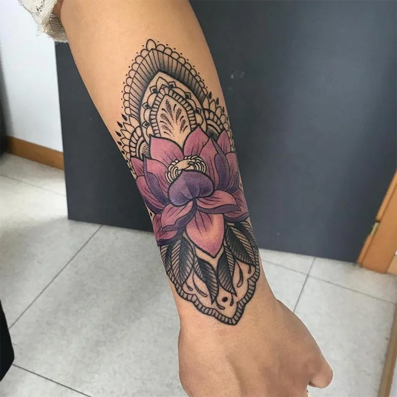 Wholesaler Sexy Full Arm Temporary Tattoo Stickers Pantyhose Tattoo