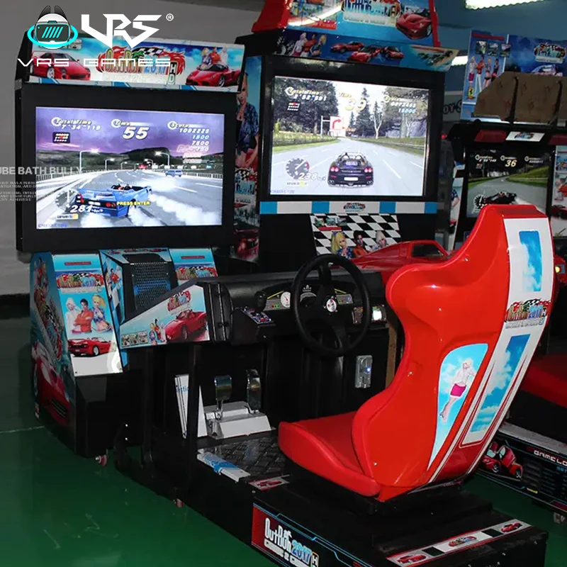 F1 чеканка Монетный гоночный симулятор игры Электронная аркадная игра автомобиль
