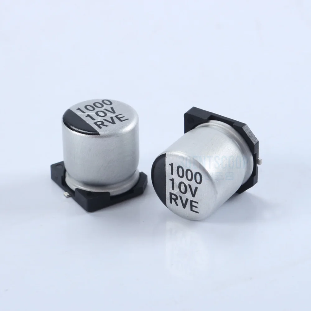 Surface Mount Chip Type SMD RVE Aluminum Electrolytic Capacitor