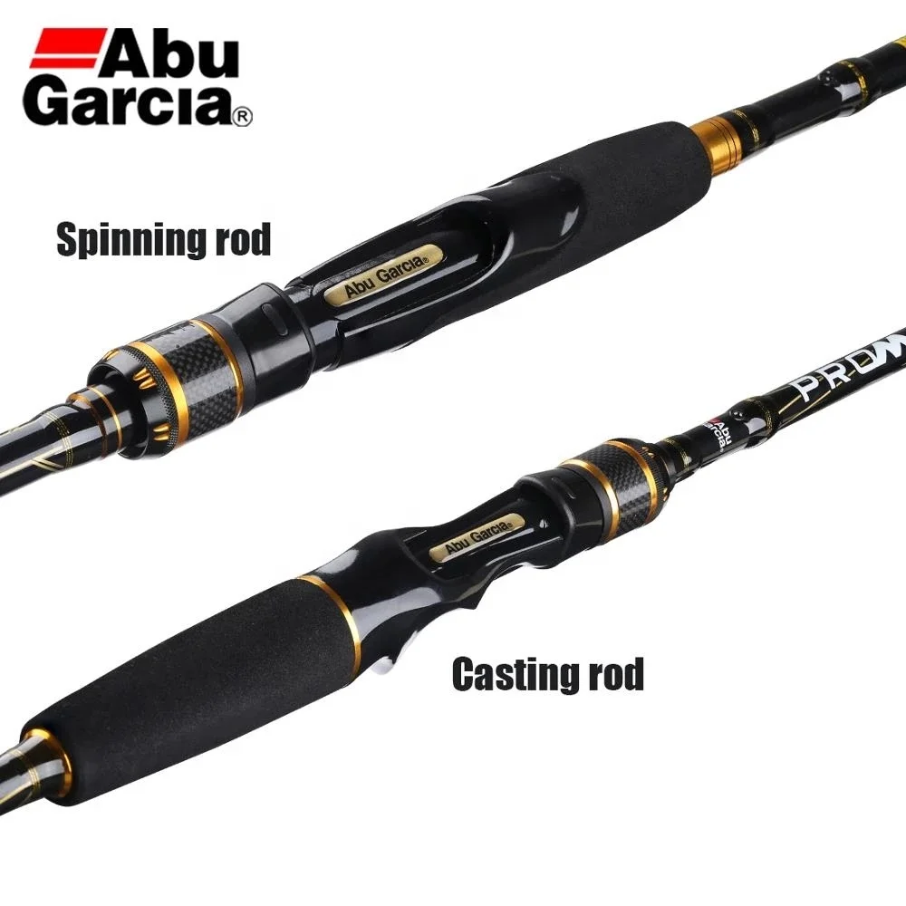 Abu Garcia PRO MAX PMAX Baitcasting Fishing Rod Carbon M MH ML Power Fast Action Saltwater Fishing Tackle Combo
