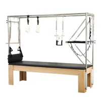 commercial home use training machine half trapeze aluminum pilates reformer with tower