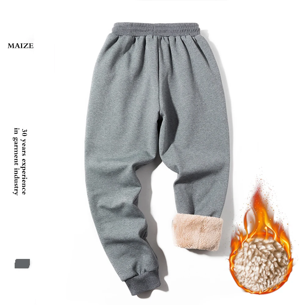 Casual Wool Pant Jogging Sport Harem Pants 2023 Latest Outdoor for Men Sweatpants Custom Labels Are Acceptable for Winter Fleece