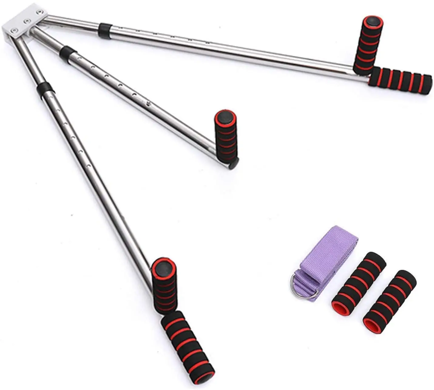 Portable Flexibility Leg Stretcher Gymnastic Yoga Exercise Gym 3 Bar Leg Split Stretcher