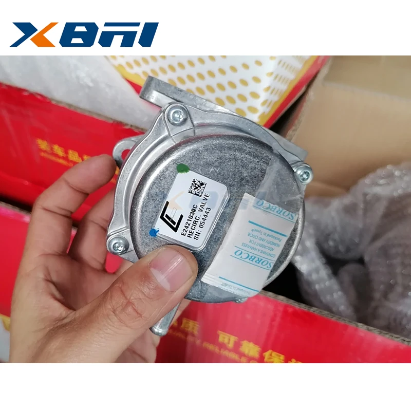 Sinotruk HOWO LNG SHACMAN natural gas LNG vehicle gas cylinder with anti-surge valve E2421030C RECIRC.VALVE cycle valve