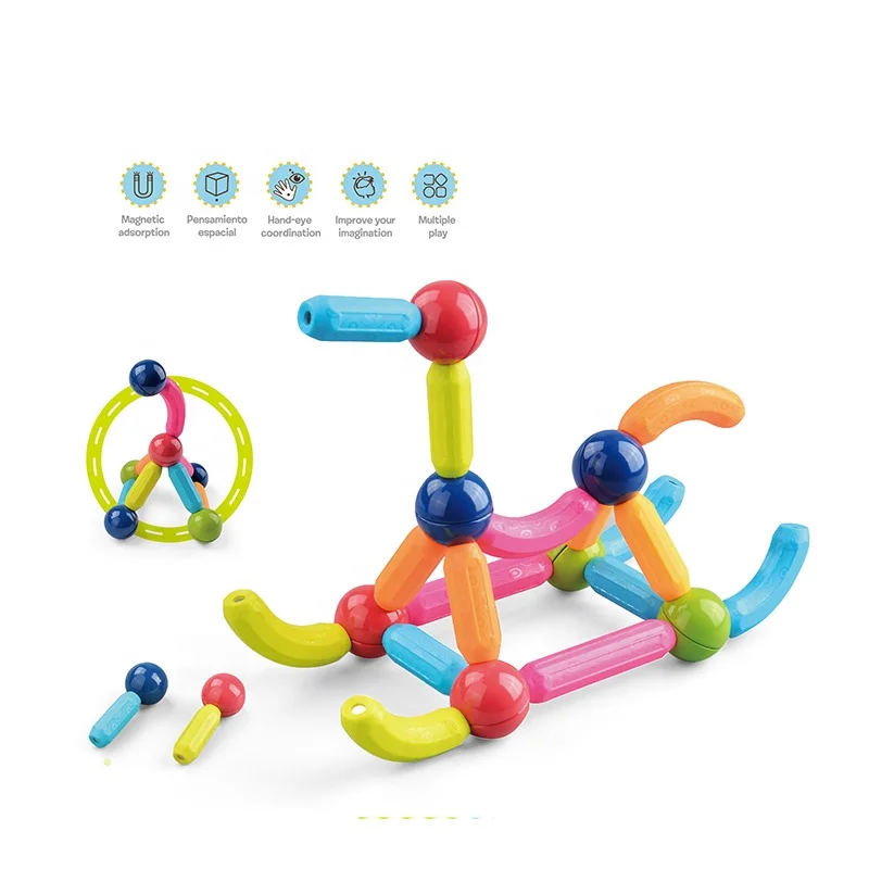 Забавная скидка, магнитные строительные блоки hobbyhorse, игрушки для детей