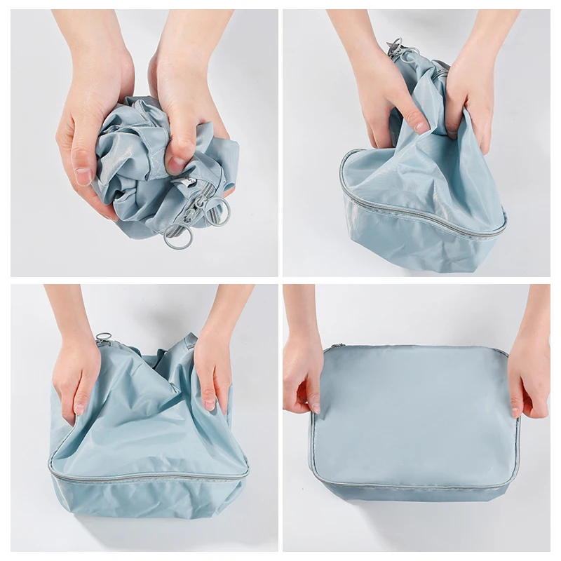 Mattress Bedding Zippered Under The Bed Quilt Blankets Clothes Transparent Storage Bags