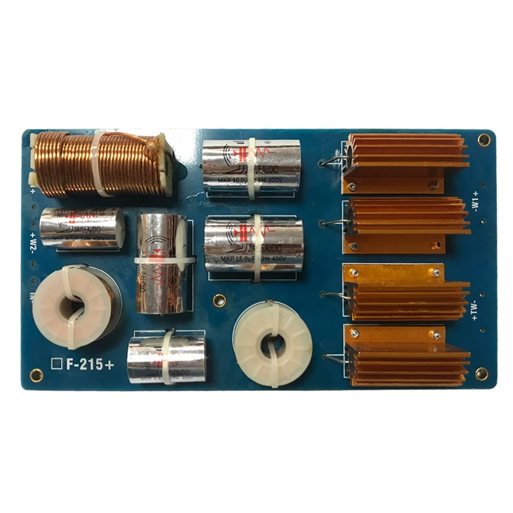 3 двухстороннее аудио динамик кроссовер ВЧ + СЧ + бас независимый фильтр делитель частоты АС кроссовер