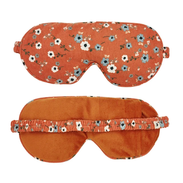 Microwave heated eye masks for Dry Eyes Moist Eye Warm Compress for Therapy Mask with Flaxseed