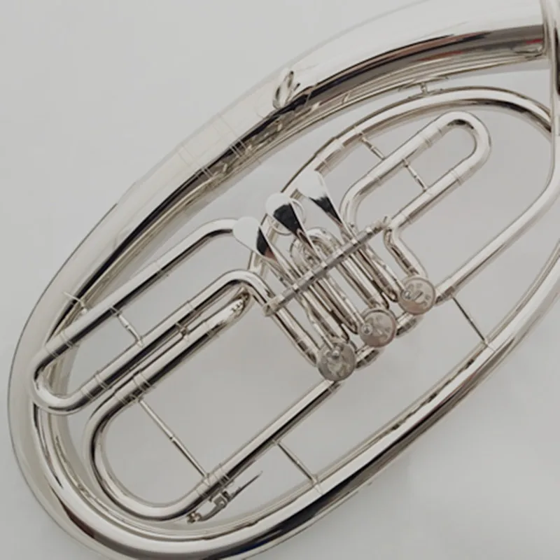 
Weifang Rebon Bb key Nickel Silver Tenor tuba 