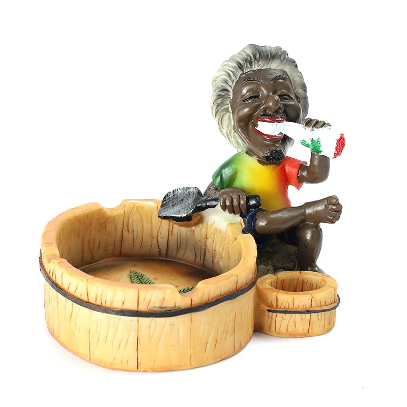 Custom Funnynocelty Colours Ashtrays For Boats Frog Jade Camel Human Ashtray