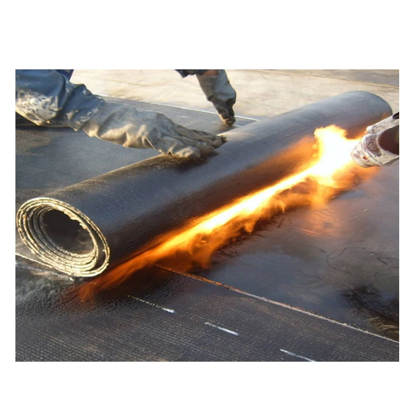 Factory direct sale 4mm thickness weather resistance SBS asphalt waterproof material membrane for roof / basement