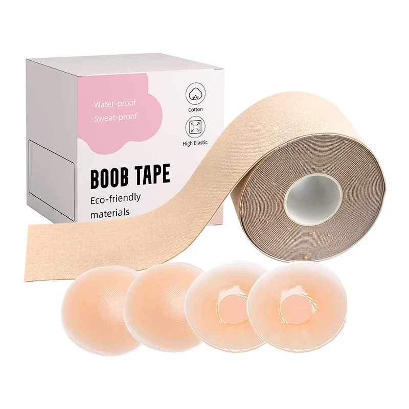 Комфортная антивыпуклая наклейка для сосков