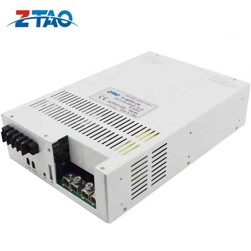4000W Switching Power Supply AC to DC 0-48v 250a 20v 24v 25v 36v 40v 48v 50v voltage current adjustable outdoor power supply