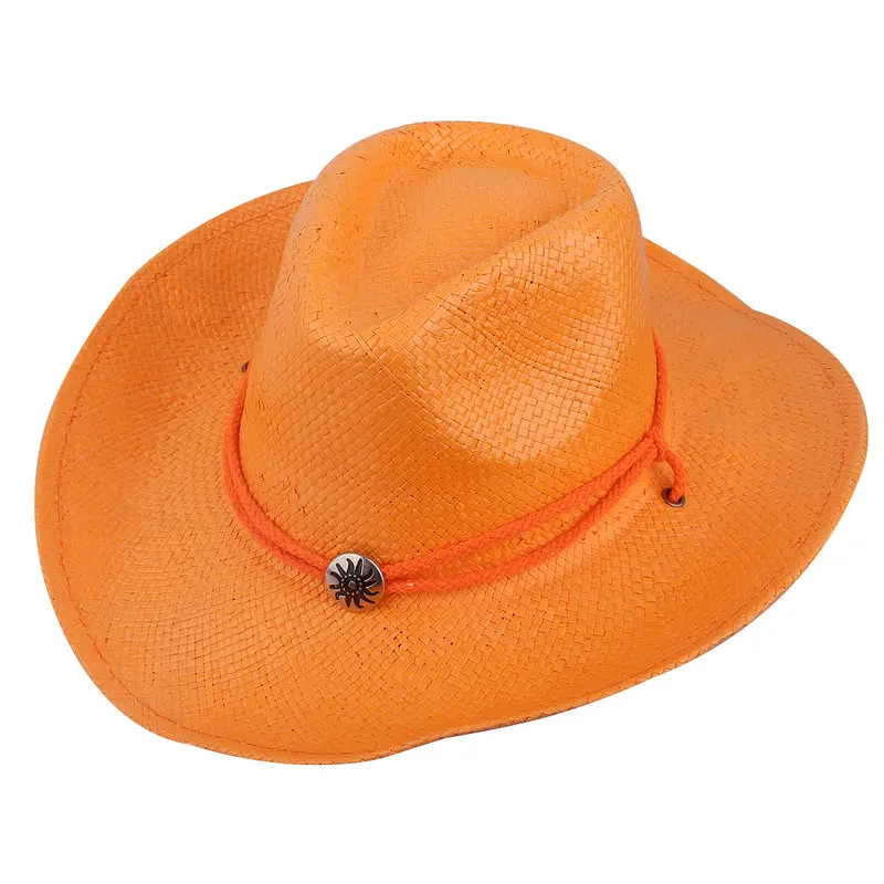 Toyo Paper Straw Cowboy Hat Black Color