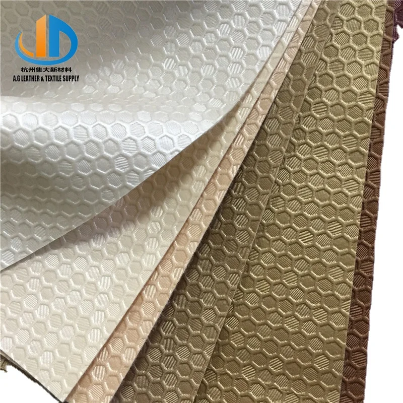 net pattern golden dog material leatherette fabric pvc material