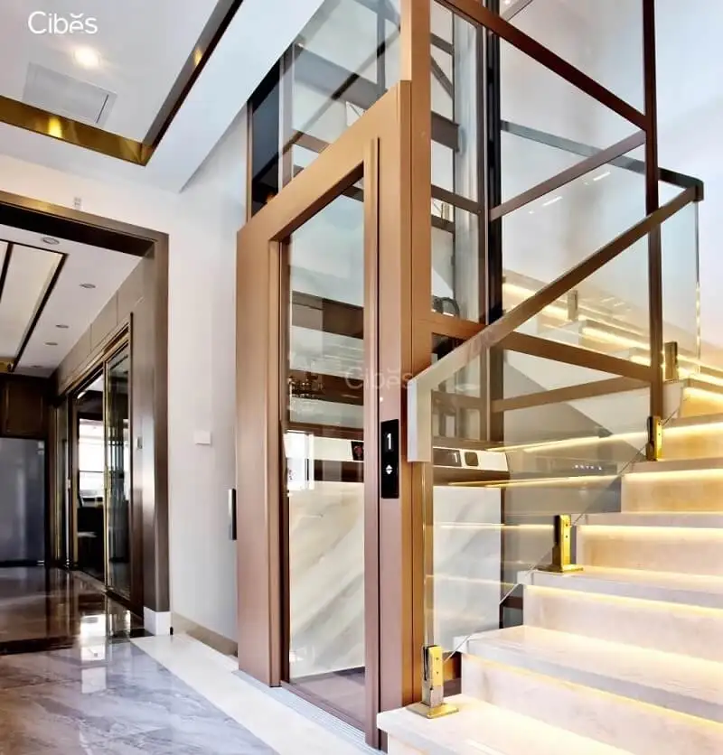 Good Quality Hydraulic Personal Passenger Elevators Hot Selling Home Lift Panoramic Indoor Outdoor Lift