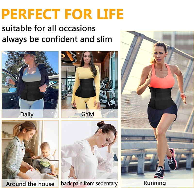 customized logo waist training belt 5 steel bones sweat belt waist trainer latex waist trainer for women