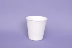 Printing disposable degradable sugar cane pulp paper coffee cups
