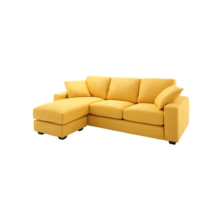 
Living Room Furniture Fabric Settee Home Wooden Sofas Set Designs Solid Wood Frame Soft Cloth Sofa 