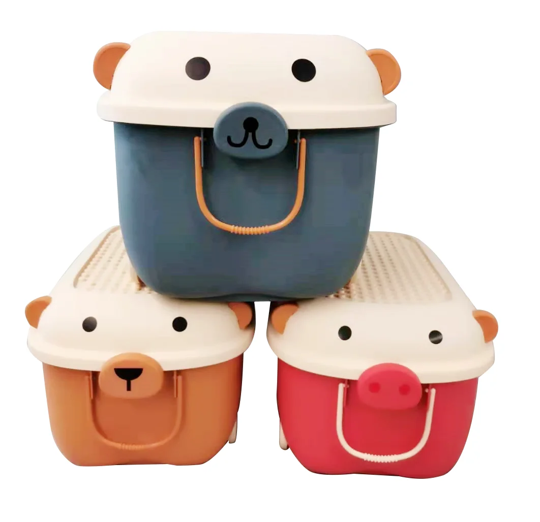 Wholesale large plastic Storage Boxes & Bins mobile to storage organizer 70L storage container