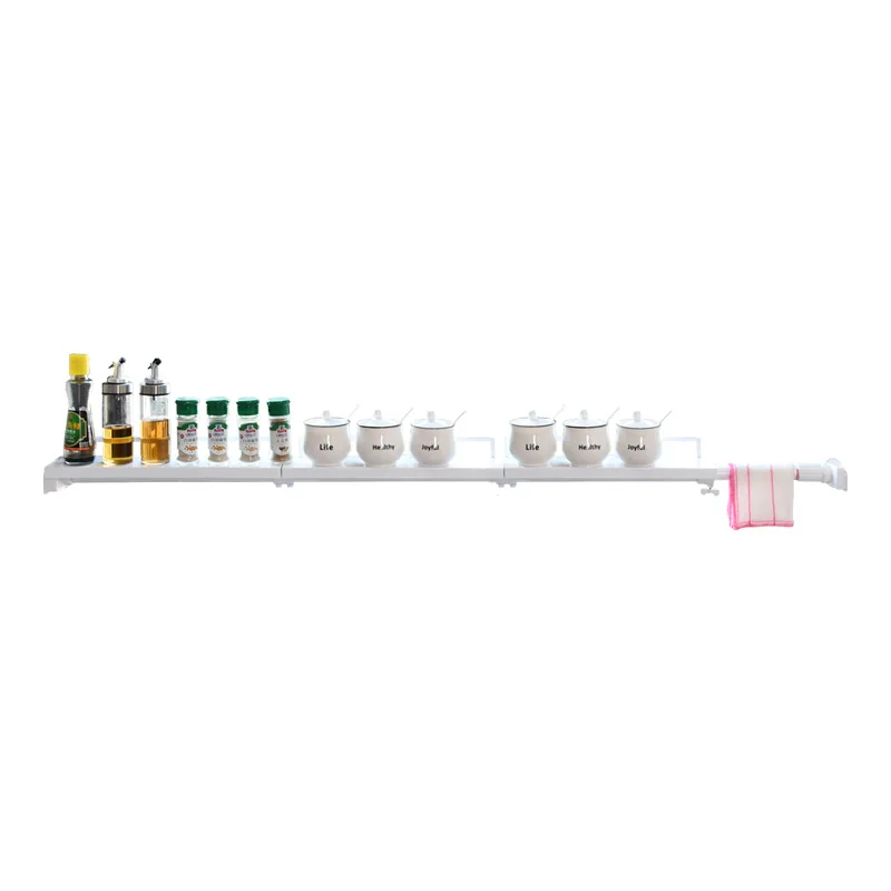 Removable And Retractable Window Sill Storage Shelves Units Wall Mount Shelf Kitchen Shelf CTS-110
