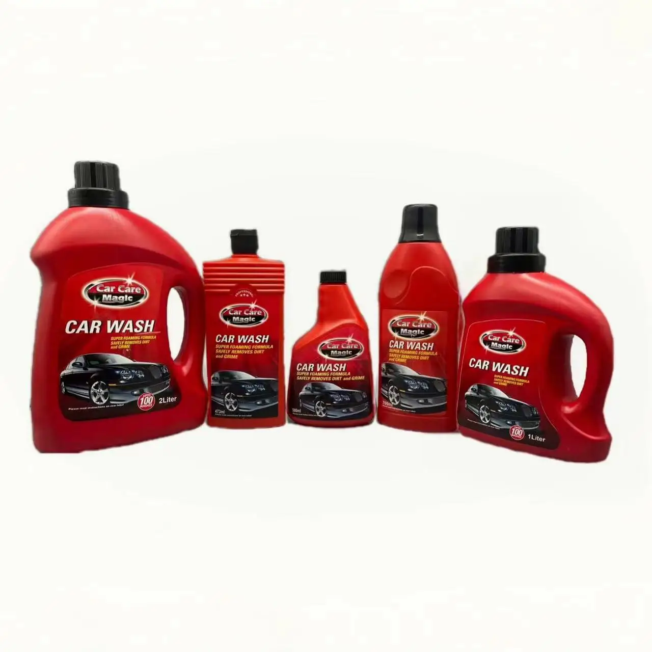 Non-contact cleaning detailing chemicals safe for use in cars trucks etc.