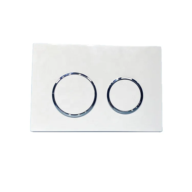 Wall Mounted Concealed Cistern Flush Button F5090-1 Dual Push Button fit with Geberit Kappa Alpha Flush Plate